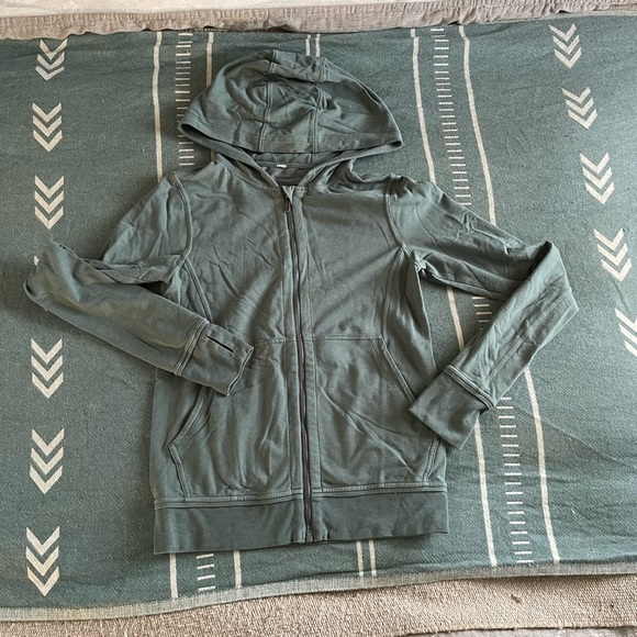 RARE Lululemon Press Pause Jacket - Juniper - Picture 2 of 11